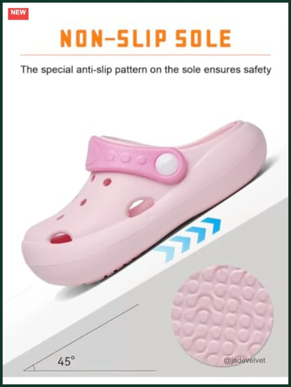 Kids Clogs Sandals Slip on Slides Summer Beach Pool Shoes